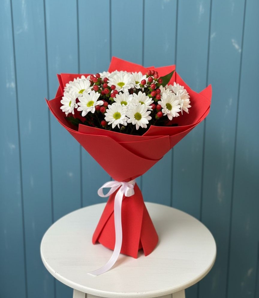 Букет цветов из: Хризантемы в Мишутино