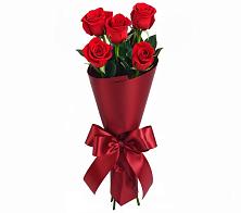 Букет 5 Красных роз Эдлесс Лав в Мишутино