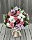 Букет цветов из: Альстромерии, Гвоздики, Розы и Хризантемы в Мишутино