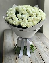 Букет 35 Белых роз в Мишутино
