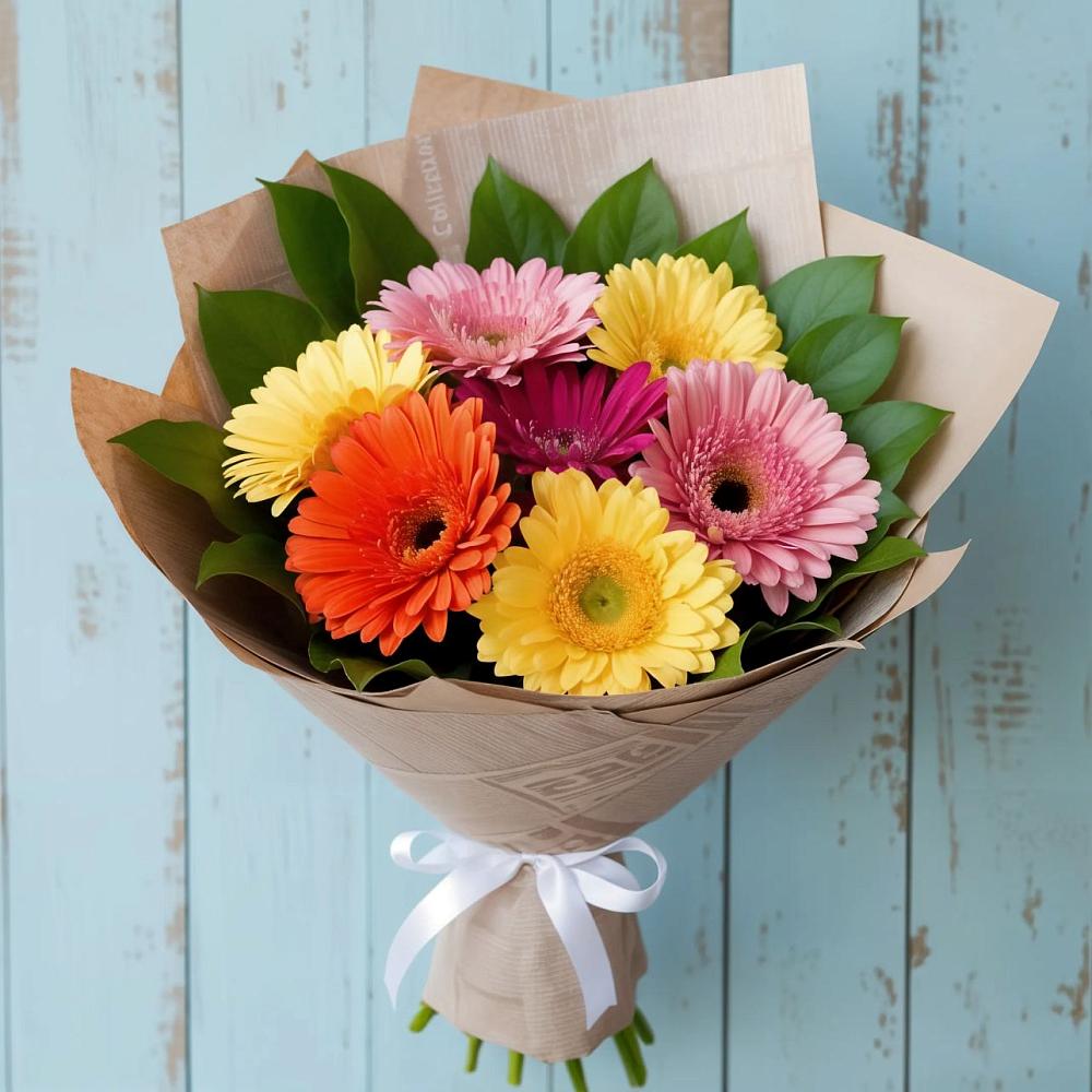 Букет цветов из: Герберы в Мишутино