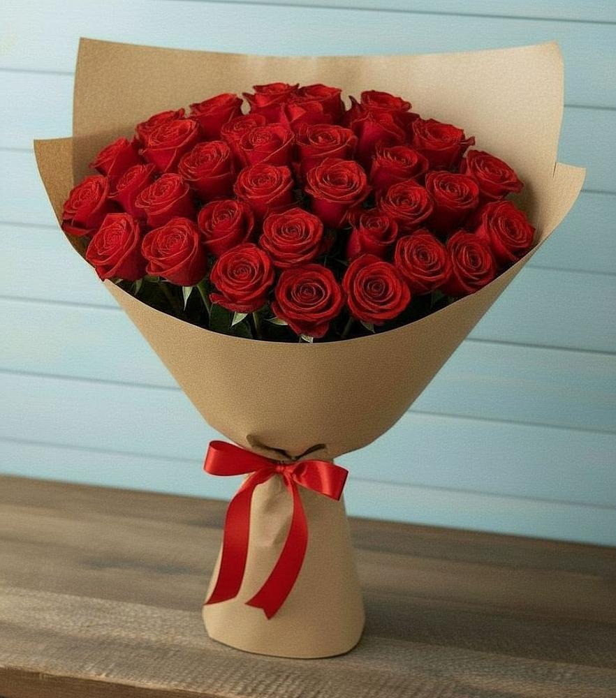 Букет Красные розы Милано в Мишутино
