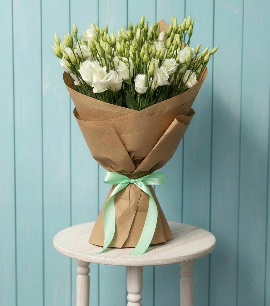 Букет цветов из: Лизиантусы в Мишутино