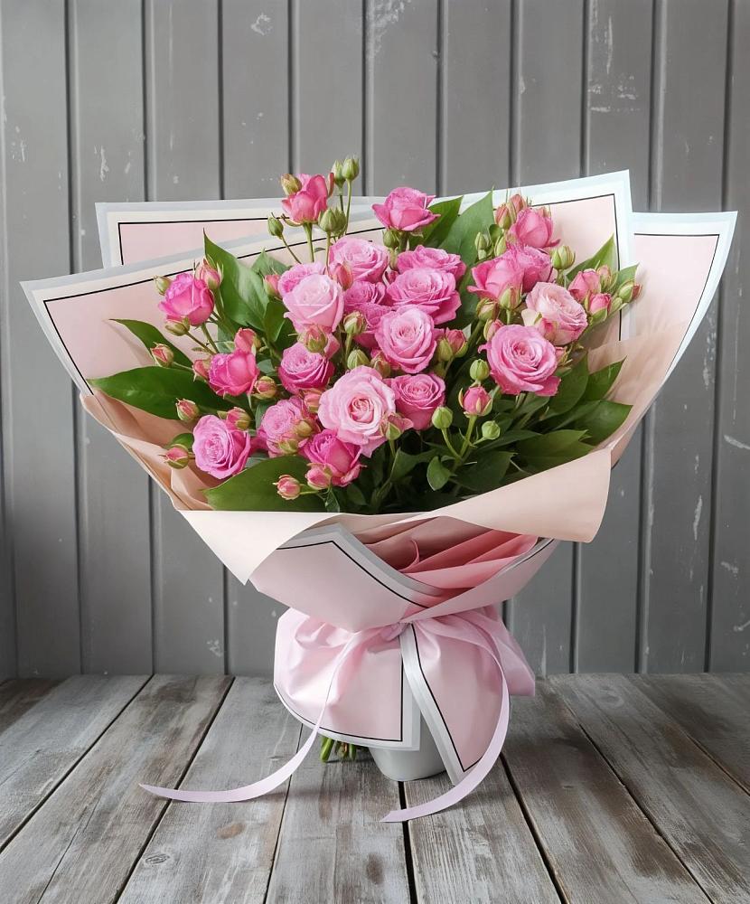 Букет Розовый кустик в Мишутино