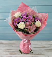 Букет цветов из:  Герберы в Мишутино