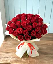 Букет 29 Красных роз в Мишутино