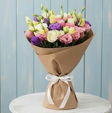 Букет цветов из:  Лизиантусы в Мишутино